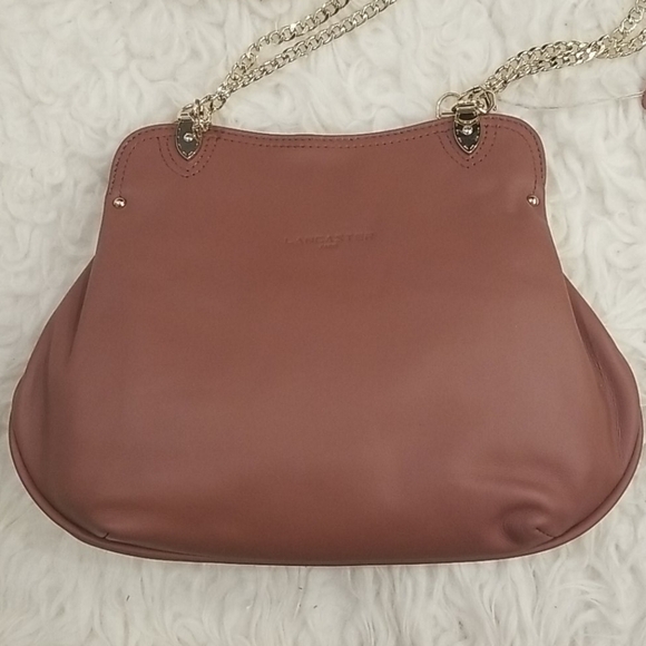 💕LANCASTER PARIS💕 Ines Leather Coin Pocket Bag